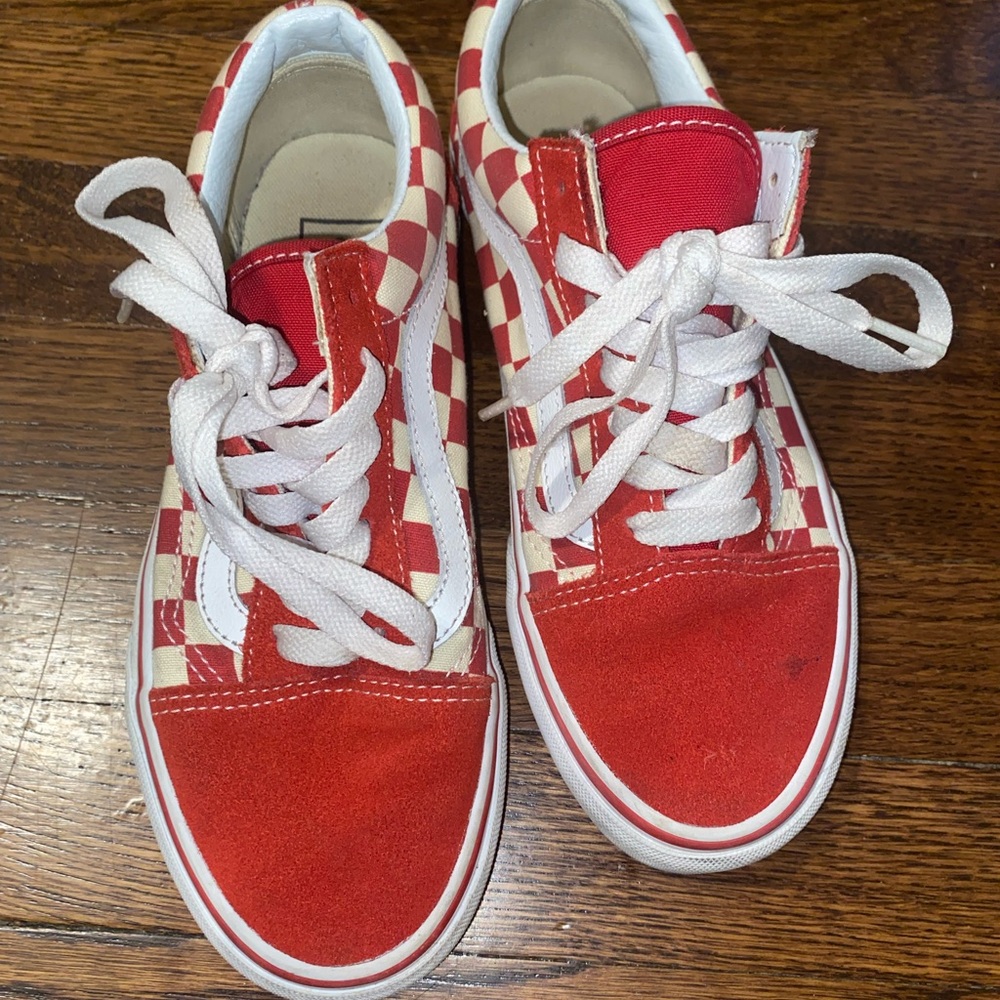Checkered Vans